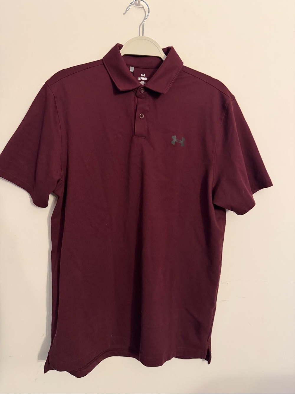 Under Armour Men’s Burgundy Polo Shirt